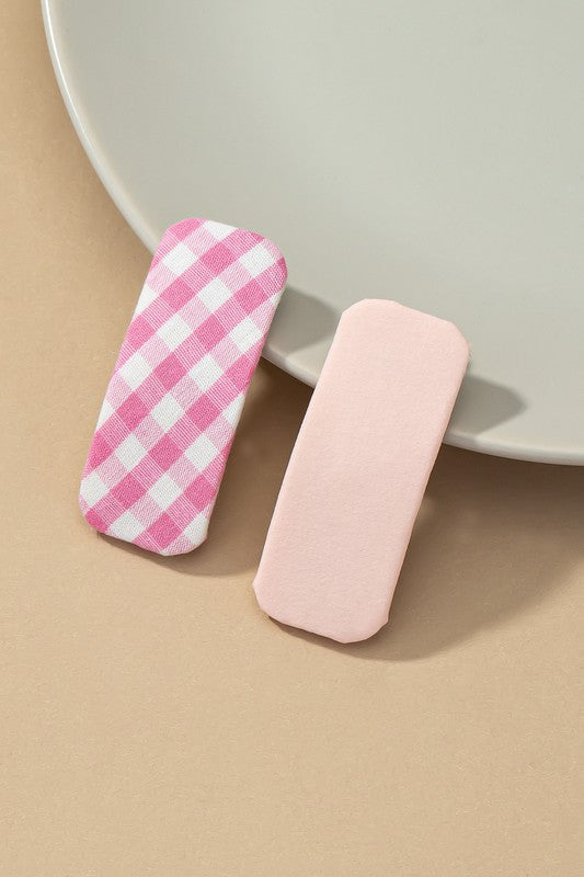 Bliss Fabric Snap Clips - Set of 2