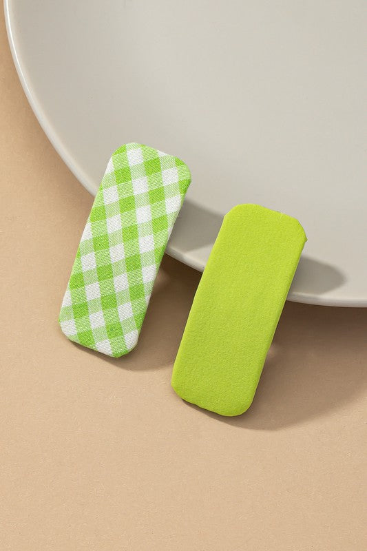 Bliss Fabric Snap Clips - Set of 2