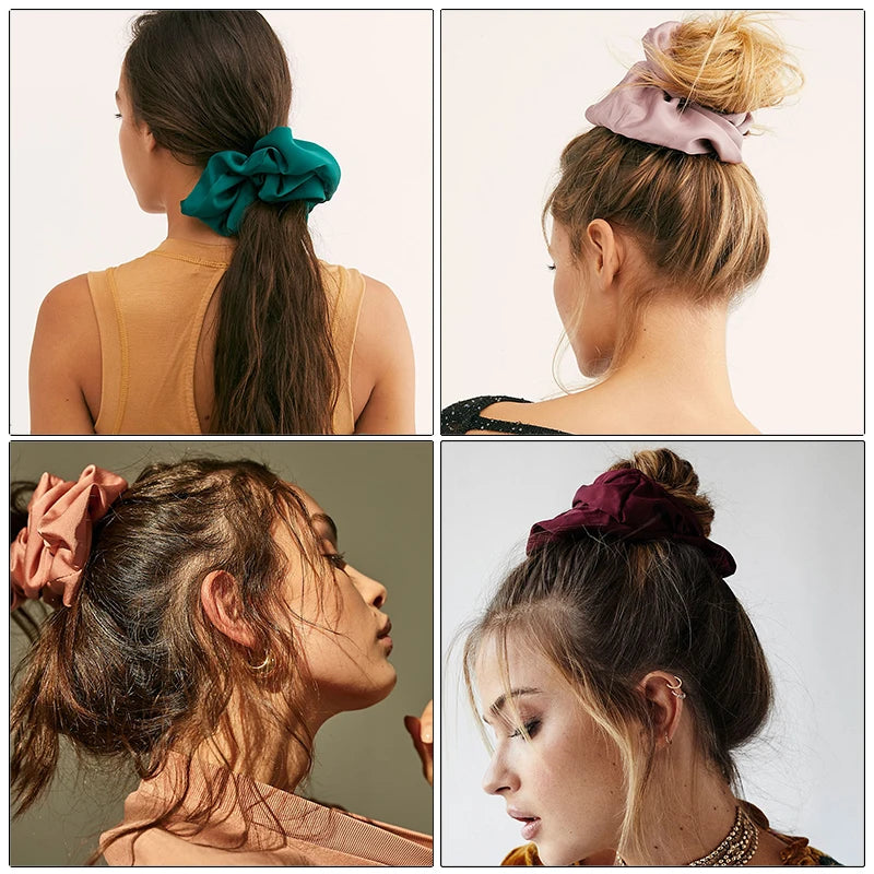 Curly Oversized Scrunchies