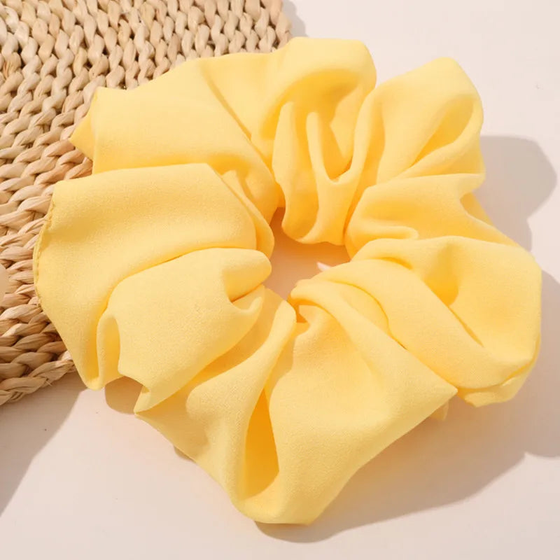 Curly Hair Oversized Scrunchie Tie