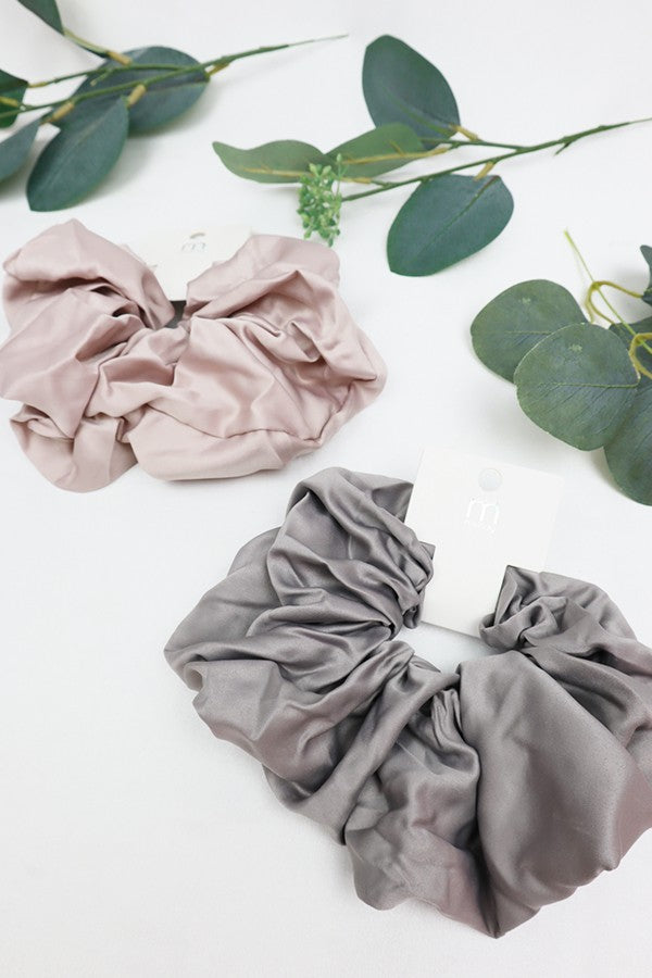 Satin Hair Scrunchies