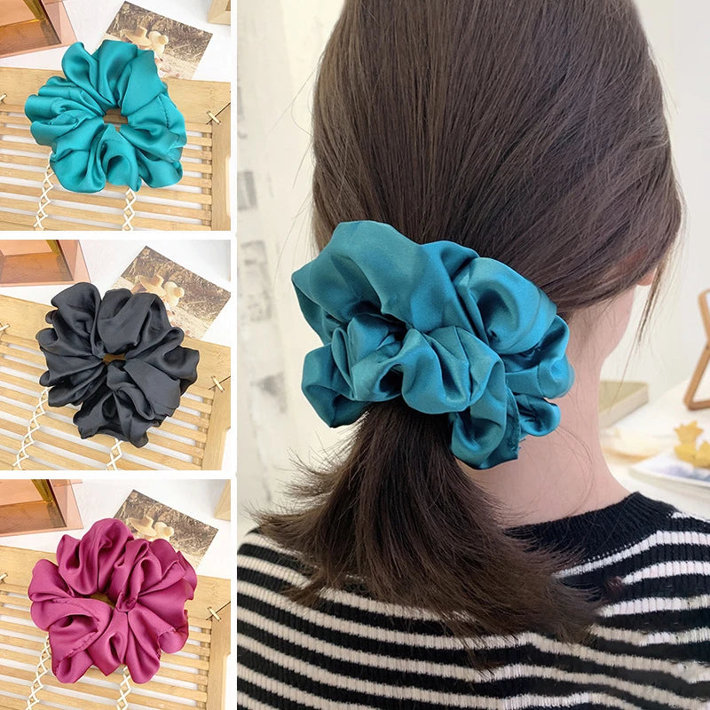 Oversized Chiffon Hair Scrunchie