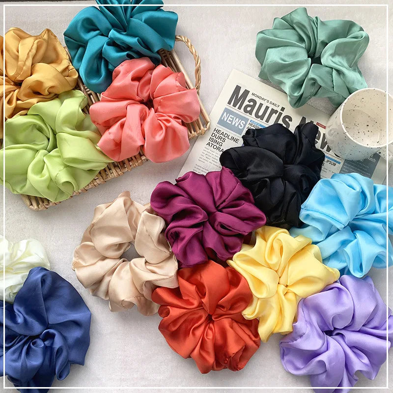 Oversized Chiffon Hair Scrunchie