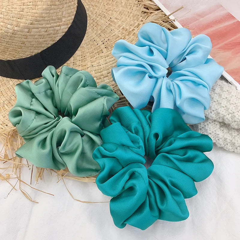 Oversized Chiffon Hair Scrunchie