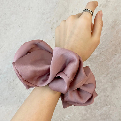 Oversized Silk Scrunchies