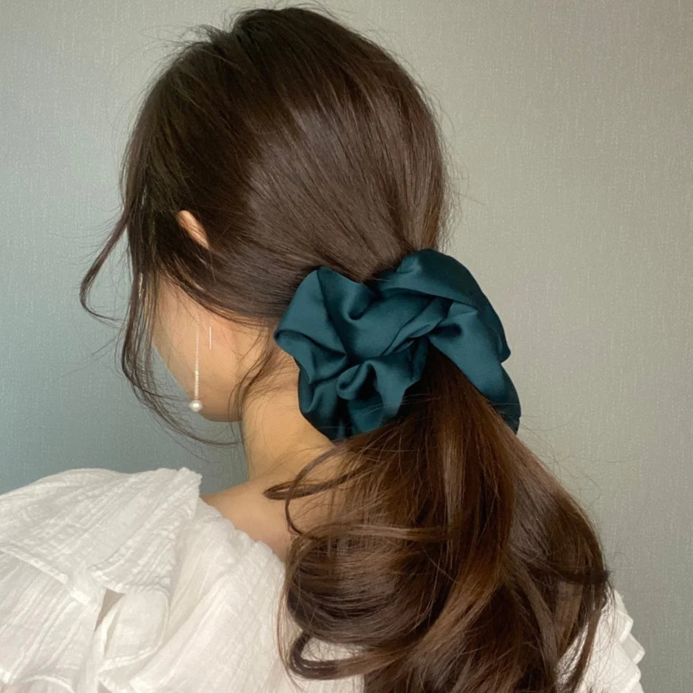 Oversized Silk Scrunchies