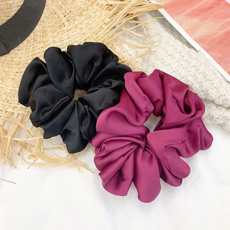 Oversized Chiffon Hair Scrunchie