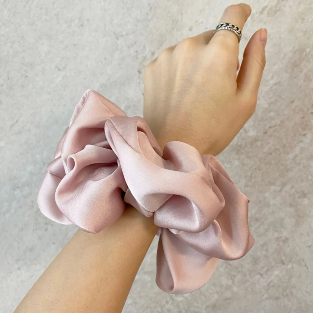 Oversized Silk Scrunchies