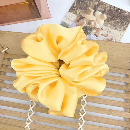 Oversized Chiffon Hair Scrunchie